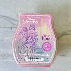 Disney Princess True‎ Love Awaits Scentsy Bar Wax Melt 3.2 oz New